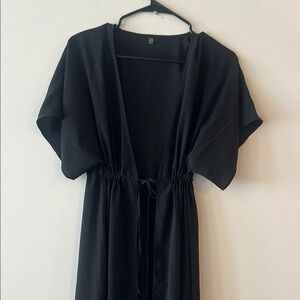 Simons Black Swim Coverup